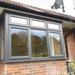 Silent, View, Windows, Chinnor, Oxfordshire, West, Wycombe, Buckinghamshire, uPVC, PVC, PVCu, Bay, Window, Composite Door, WHS, Halo, Rock, Double, Glazing, Anthracite, Grey, RAL7016
